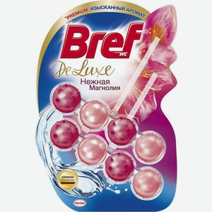 Средство чистящее Бреф для унитаза DeLuxe Нежная Магнолия 2х50г, 2 шт