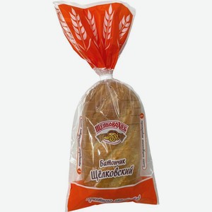 Батон ЩелковоХлеб Щелковский нарезка 200г, 200 г