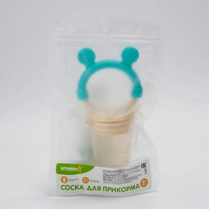 КРОШКА Я Ниблер для прикорма «Ушки» с силиконовой сеточкой