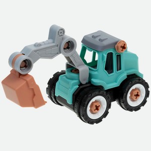 1TOY Конструктор Новостройка Экскаватор 1