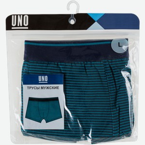 Трусы Uno мужские боксеры бирюзовые UM3_1n12 р.s-xxxl в ассортименте