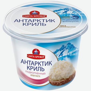 Паста САНТА БРЕМОР Антарктик-Криль подкопч из морепродуктов, Беларусь, 150 г
