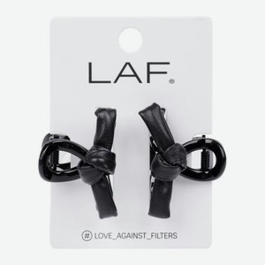 Набор крабов для волос экокожа LAF 2шт