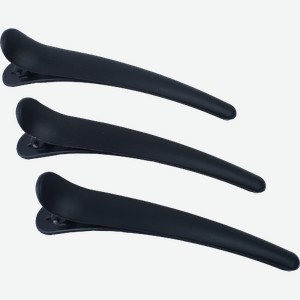 Зажимы для волос LAF Клюв черный 1264 3шт 18.5*8*3см