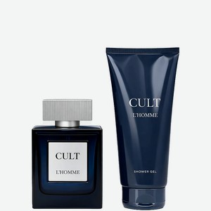 CULT Подарочный набор L Homme, Парфюмерная вода, спрей 100 мл + гель для душа, 200 мл