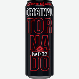 Напиток энергетический Торадо Макс Оригинал 0,45 ж/б
