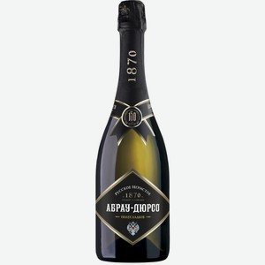 ВИНО ИГРИСТОЕ АБРАУ-ДЮРСО БЕЛ. П/СЛ. 0.75Л 12.5%. Цена указана по карте  Премия . Цена без карты 410,51 руб