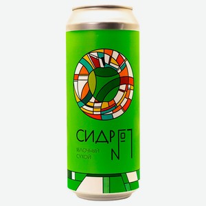 Сидр «Дальняя дача» №1 яблочный сухой, 450 мл