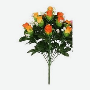 Букет искусственный Розы 48 см, 1 шт в ассортименте