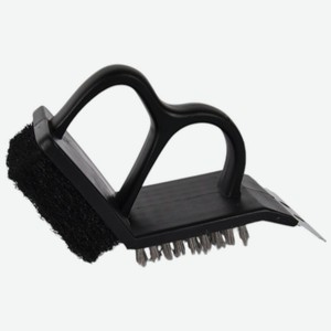 Щетка для чистки решеток для гриля и барбекю 15х6х10см 1шт., 1 шт