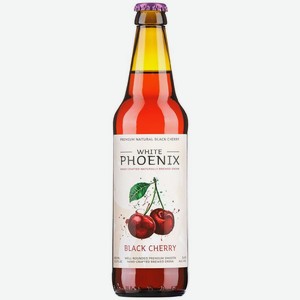Медовуха White Phoenix Black Cherry фильтрованная непастеризованная 5.6% 450мл, 450 мл