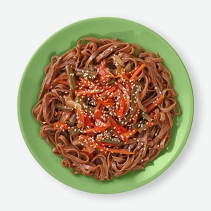 Лапша гречневая овощами Пятёрочка Кафе, 200г, 200 г