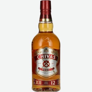 Виски Chivas Regal шотландский купажированный 12-летний 40% 500мл, 500 мл