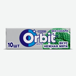 Жевательная резинка Orbit Белоснежный (White) нежная мята 13.6 г