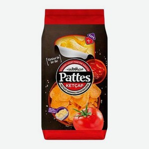 Чипсы с кетчупом Pattes 100г