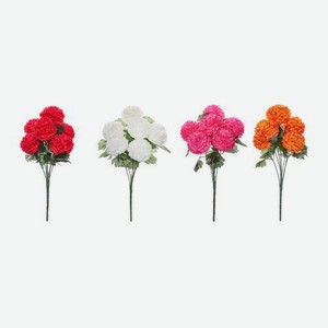 Искусственный цветок Хризантема 54см 7 бутонов в ассортименте
