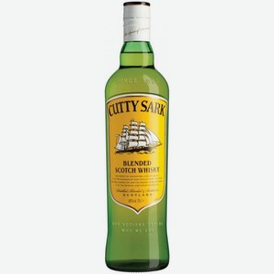 Виски Cutty Sark шотландский купажированный 40%, 700мл
