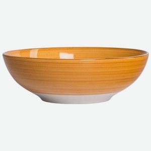 Тарелка Domenik Twist суповая медовый, 19см