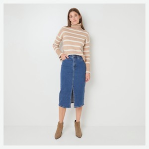 Юбка джинсовая InExtenso синяя, р. 36-48