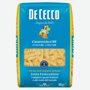 Макаронные изделия De Cecco Casareccia Казаречча №88 Италия, 500 г