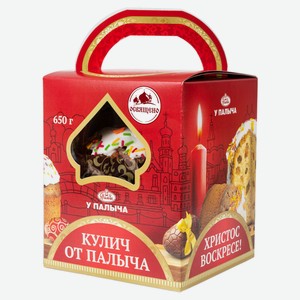 Кулич пасхальный «У Палыча» Кекс без глютена, 650 г