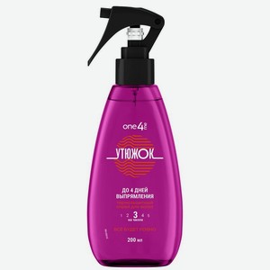 Спрей для волос One4Me Утюжок термозащитный 200мл, 200 мл