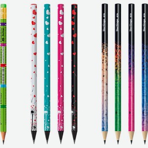 Карандаш Berlingo HB чернографитный в ассортименте 1шт, 1 шт