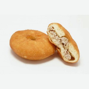 Изделия хлебобулочные жареные замороженные беляши с мясом 1кг.