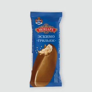 Мороженое «Монарх» Грильяж крем-брюле с арахисом, 70 г