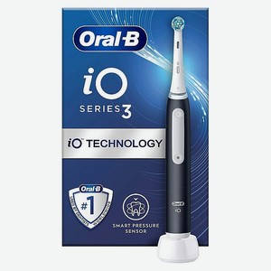 ORAL-B Электрическая зубная щетка io Series 3 Ice Blue, Черный