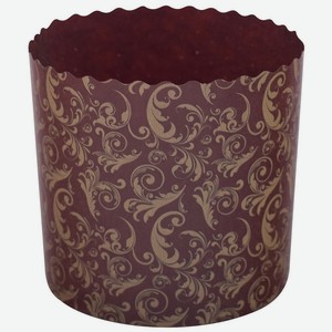 Форма для выпечки кулича бумажная. Набор 3 шт. Диаметр 9см,