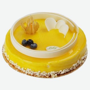 Торт Leberge Йогуртовый с маракуйя лайт замороженный, 950г, 950 г