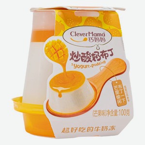 Пудинг Clevermama со вкусом манго, 100г, 100 г