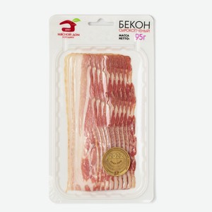 Бекон сырокопченый «Мясной Дом Бородина» нарезка, 95 г