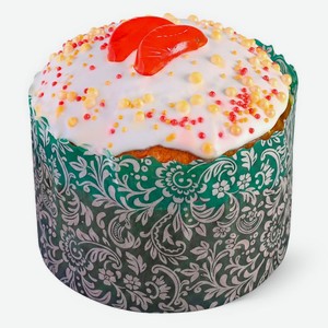 Кулич пасхальный с апельсиновыми цукатами, 350г