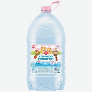 Вода Калинов Родничок минеральная негазированная, 6л