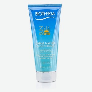 BIOTHERM Увлажняющий восстанавливающий крем после загара с эффектом сияния After Sun Oligo-Thermal, 200 мл