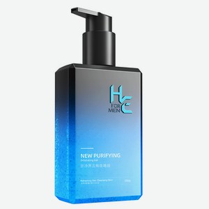 HE FOR MEN Очищающий отшелушивающий гель для лица НЕ for men NEW PURIFYING, 200 г