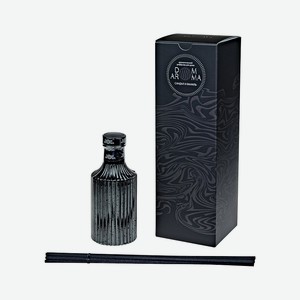 DOM AROMA Ароматический диффузор Сандал и ваниль, цвет: Серый, 150 мл