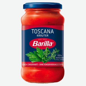 Соус Barilla Тоскана томатный с ароматными травами Италия, 400 г