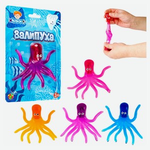 Игрушка антистресс 1TOY Крутой замес Залипуха, 1 шт в ассортименте