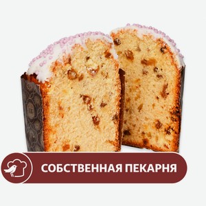 Кулич АШАН Творожный с изюмом, 150 г