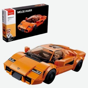 Конструктор Sluban Модельки Спортивный Автомобиль, в ассортименте, 1 шт