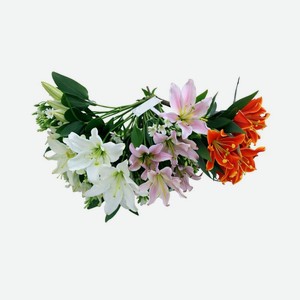 Букет Seasons Лилии искусственные в ассортименте 40см, 39 г