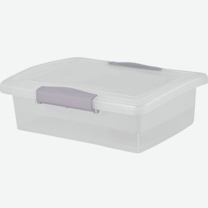 Ящик Keeplex для хранения мелочей с защелками 21.5х16х6.5см в ассортименте, 1.25л, 1.25 л