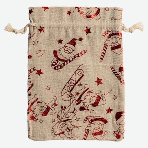 Мешок Santa s World новогодний подарочный 18*13см артNY01860