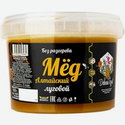 Мёд Цветочный Дивный Край, Натуральный, 1 Кг
