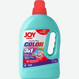 Гель Для Стирки Джой Хоум, Колор, 2 Л