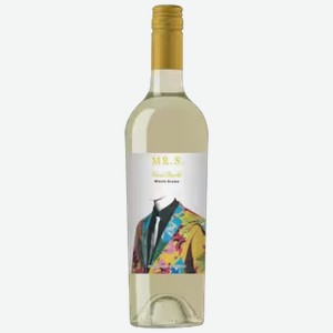 Вино Mr.S. White Blend белое полусладкое 0,75 л