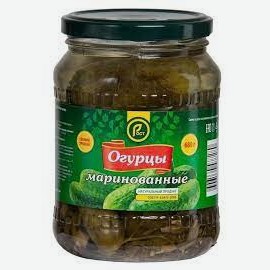 ОГУРЦЫ РОСТ МАРИНОВАННЫЕ 680Г СТ/Б. Цена указана по карте  Премия . Цена без карты 105,2 руб